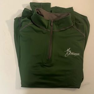 Hunter green Lemieux base layer